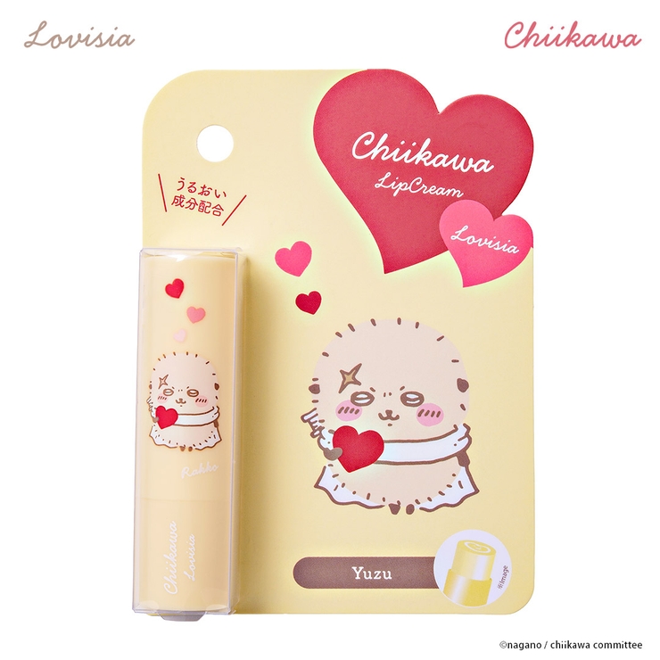Lovisiaちいかわリップクリーム ハートシリーズ ラッコ | Lovisia公式ショップ | 詳細画像2 